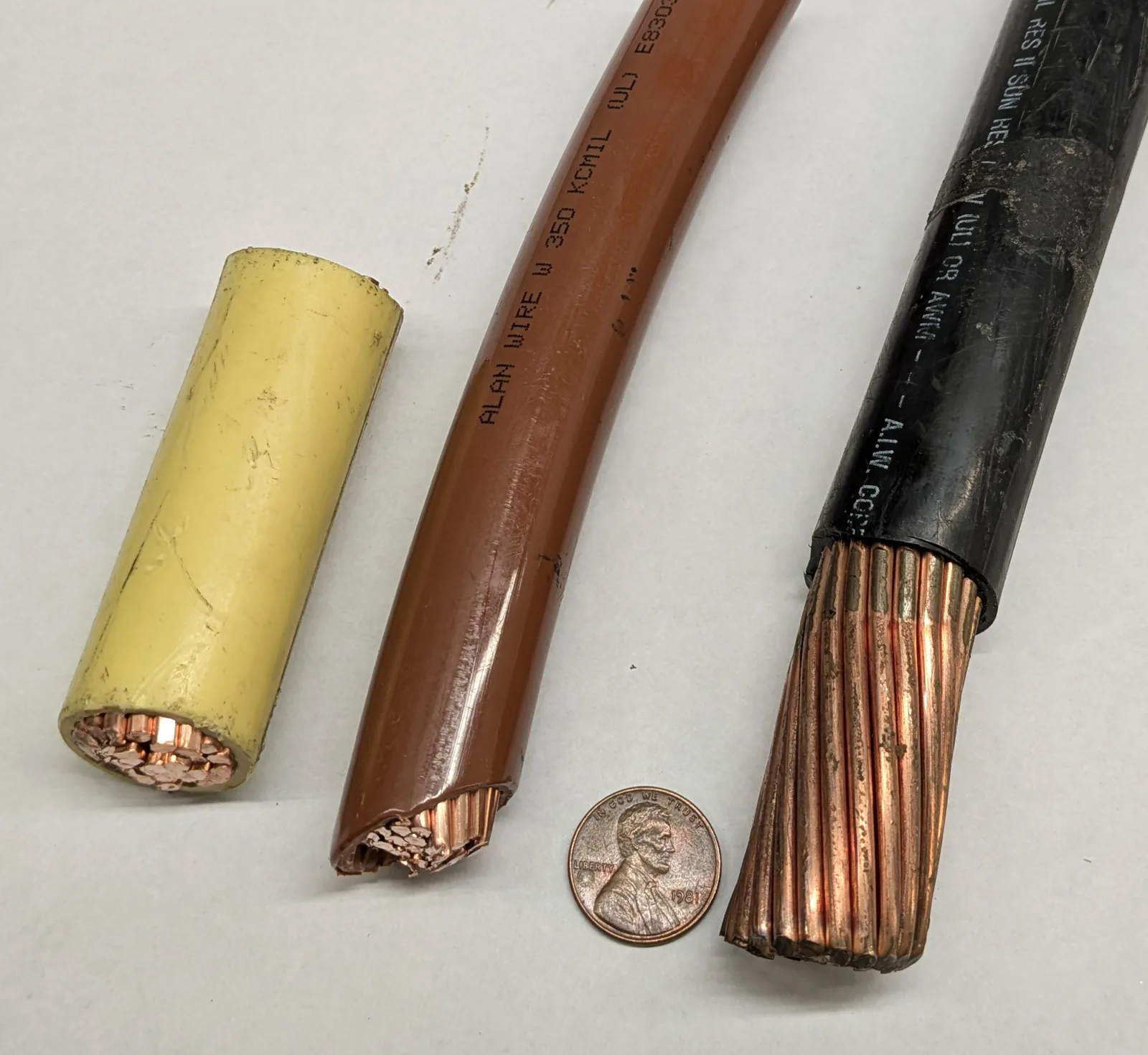 Wire Insulated MCM 80% scrap metal example - Image 2 of 2