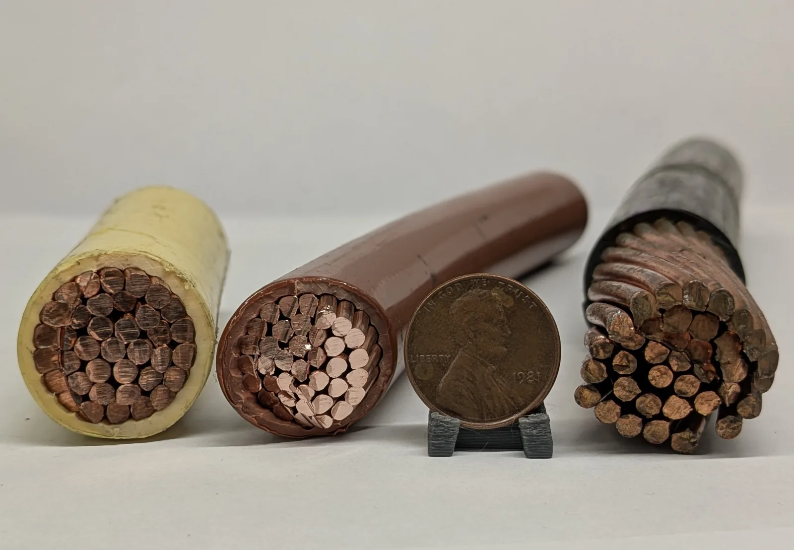 Wire Insulated MCM 80% scrap metal example - Image 1 of 2