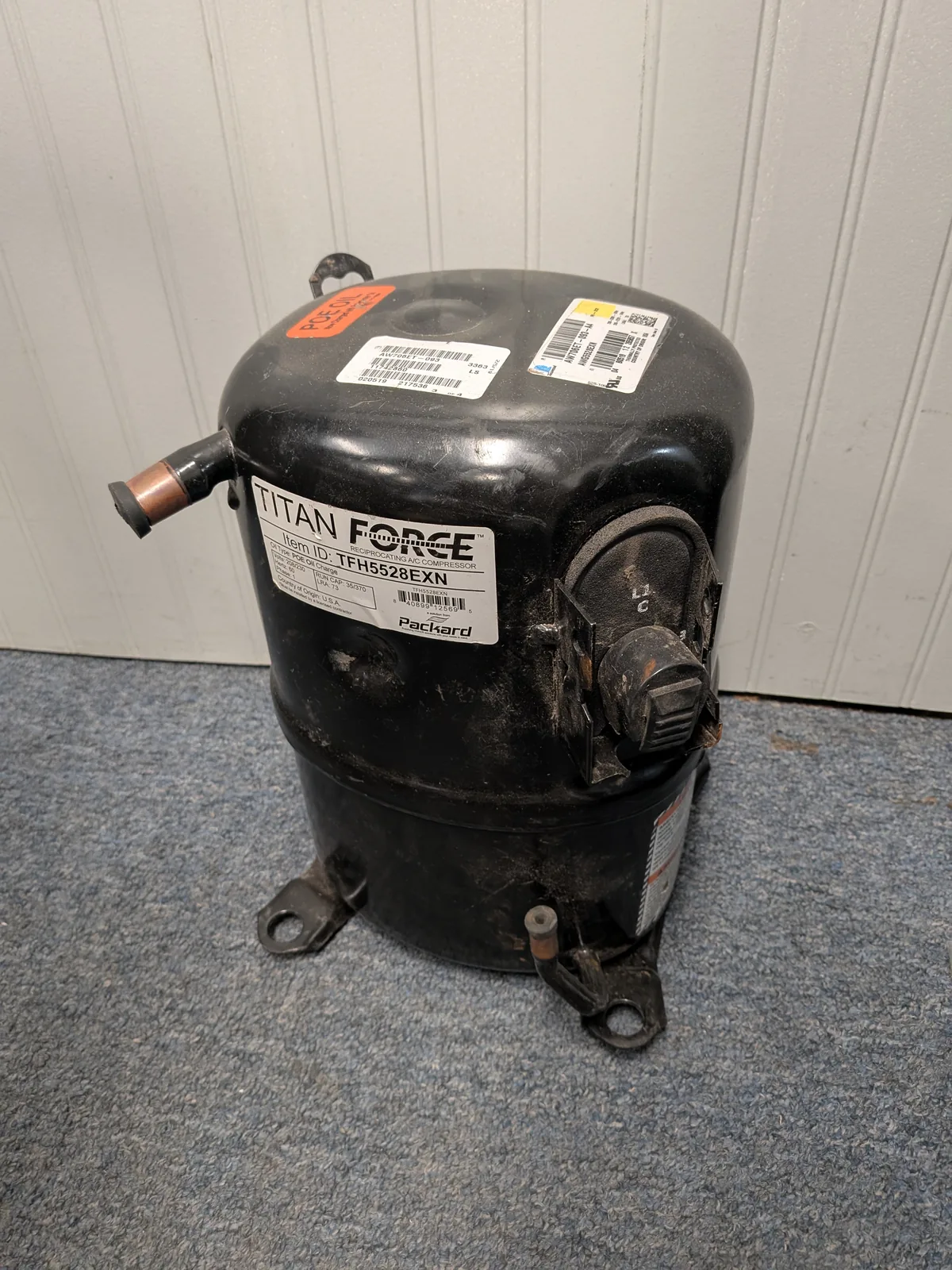 Compressor (AC) scrap metal example - Image 1 of 3