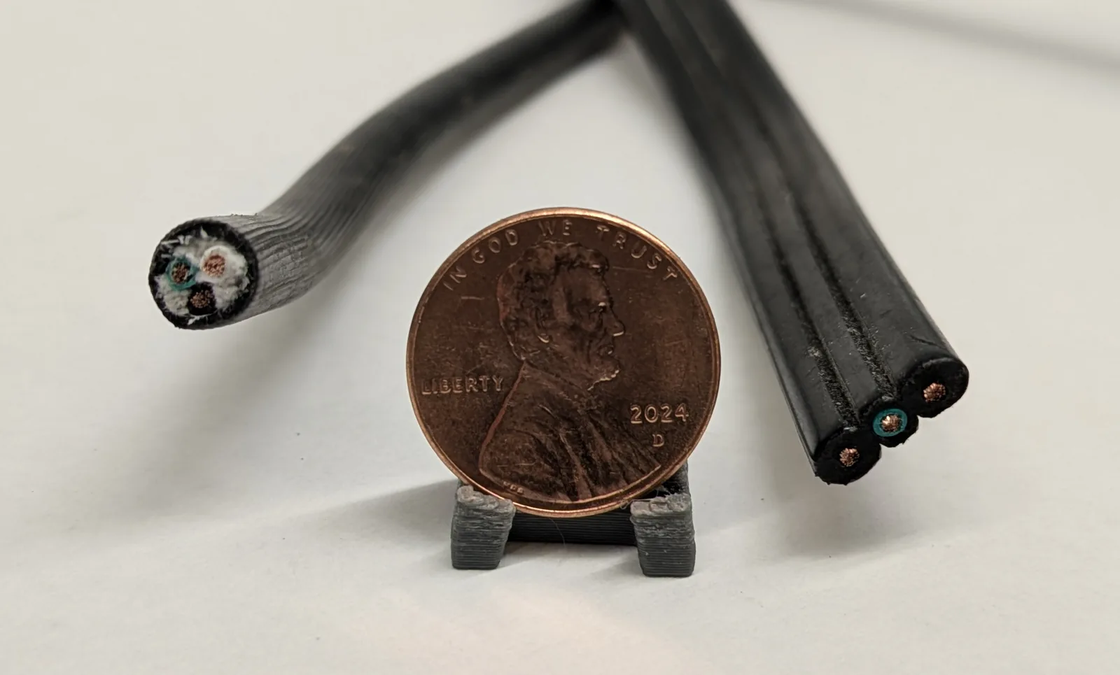 Wire Insulated #3  25% scrap metal example - Image 1 of 2